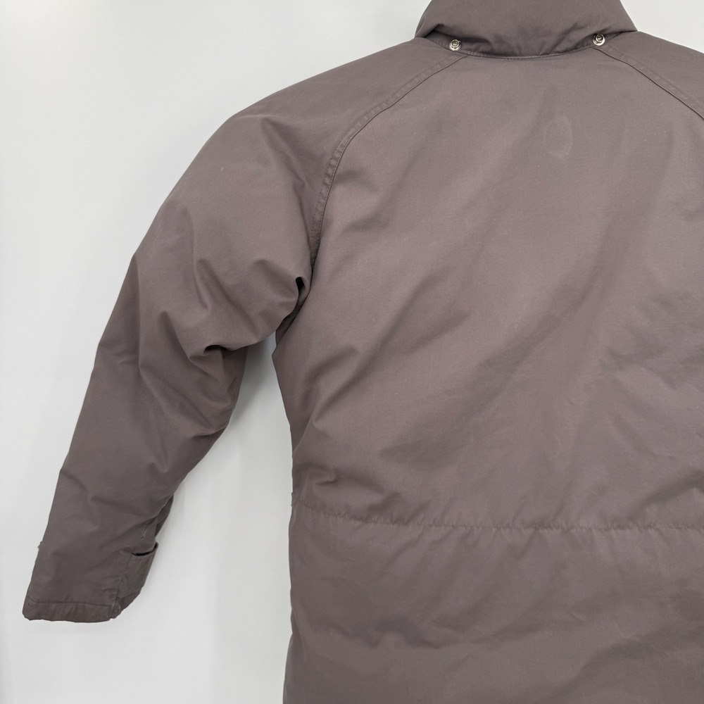 The North Face Puffer Jacket Mens S Brown Vintage No Hood Goose Down USA Made - Picture 12 of 16